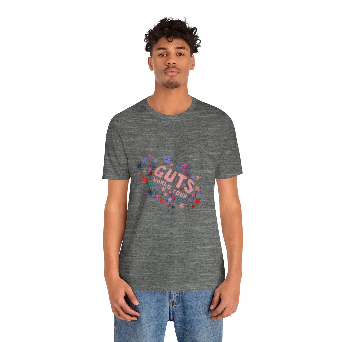 Olivia Rodrigo Unisex Jersey Short Sleeve Tee - Guts World Tour Printify