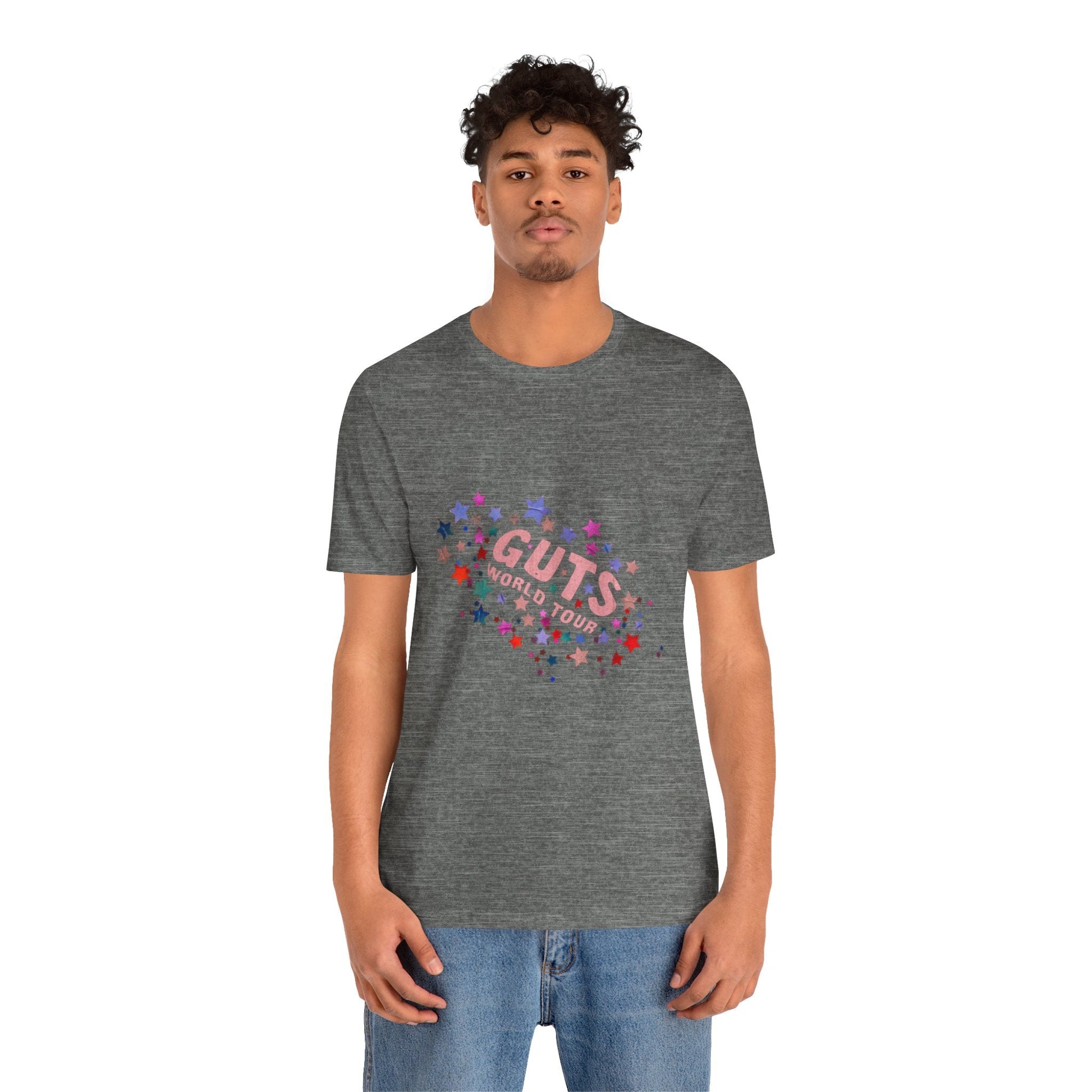 Olivia Rodrigo Unisex Jersey Short Sleeve Tee - Guts World Tour Printify