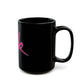 Bold Neon Pop Black Mug (11oz, 15oz) - snazzymerch
