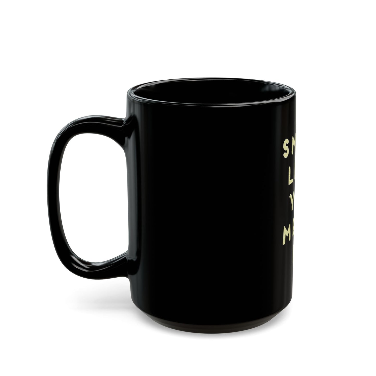 Glow-Inspired Quote Black Mug (11oz, 15oz) - snazzymerch
