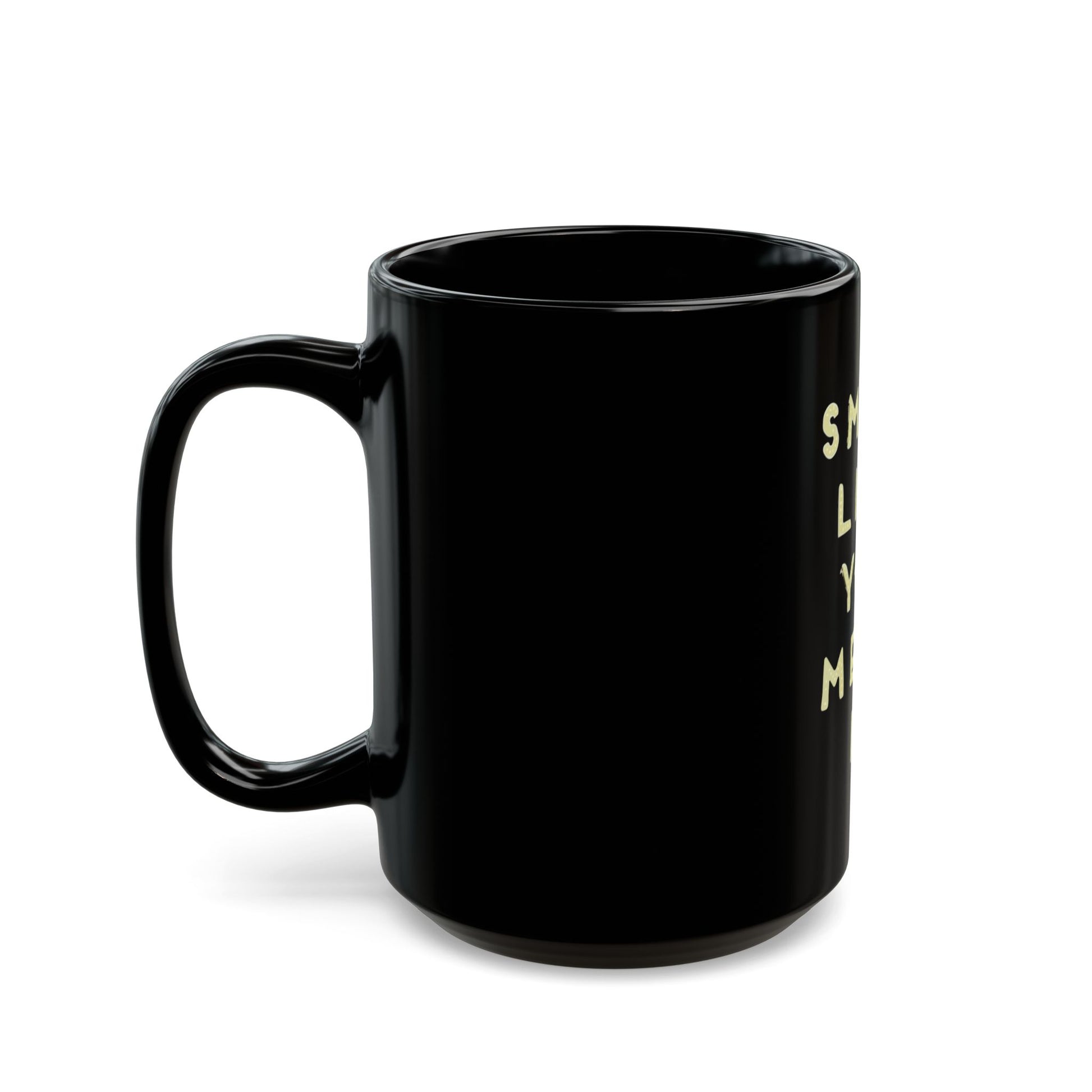 Glow-Inspired Quote Black Mug (11oz, 15oz) - snazzymerch
