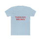 Thinking Bold Text Unisex Cotton Tee - snazzymerch