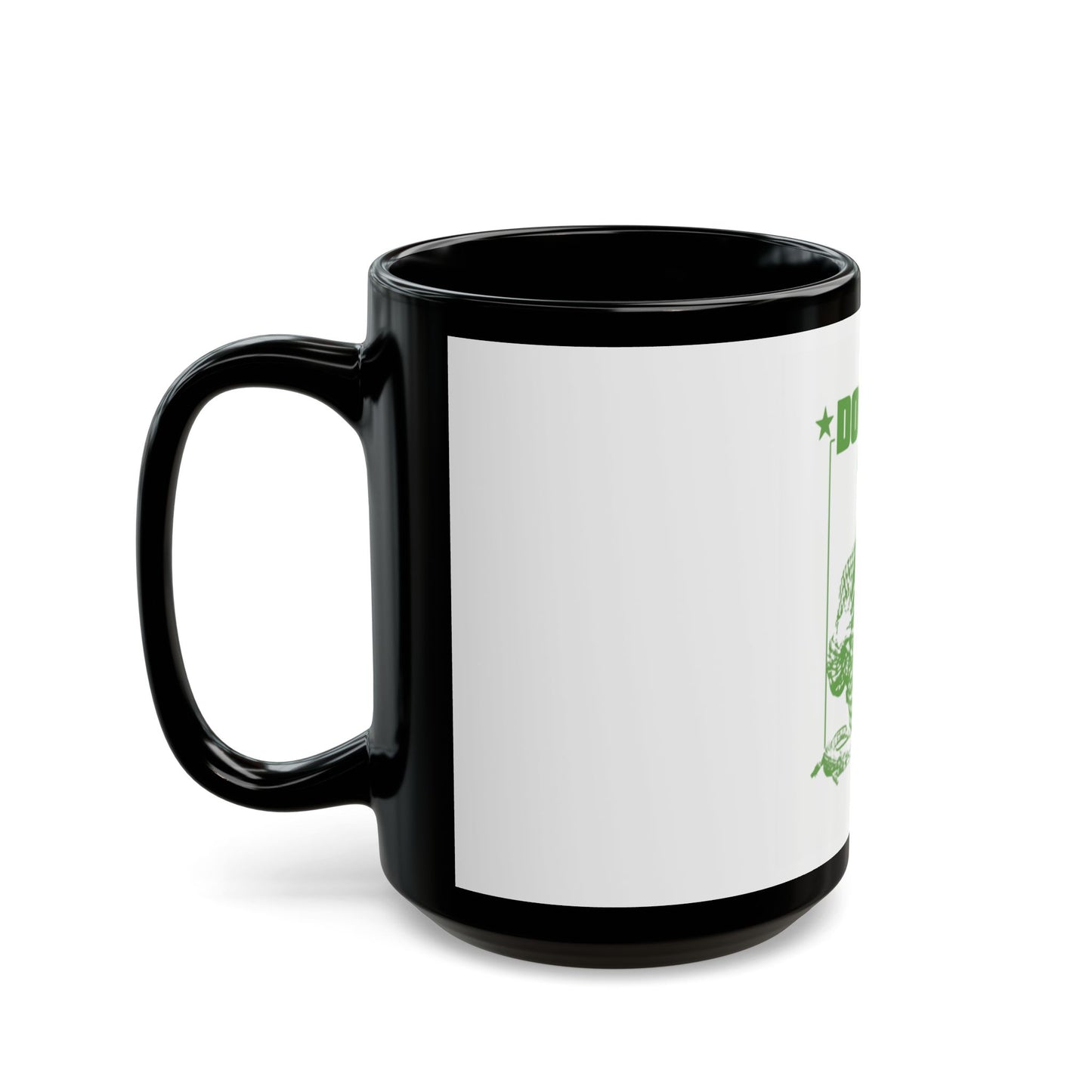Star Frame Black Mug (11oz, 15oz) - snazzymerch