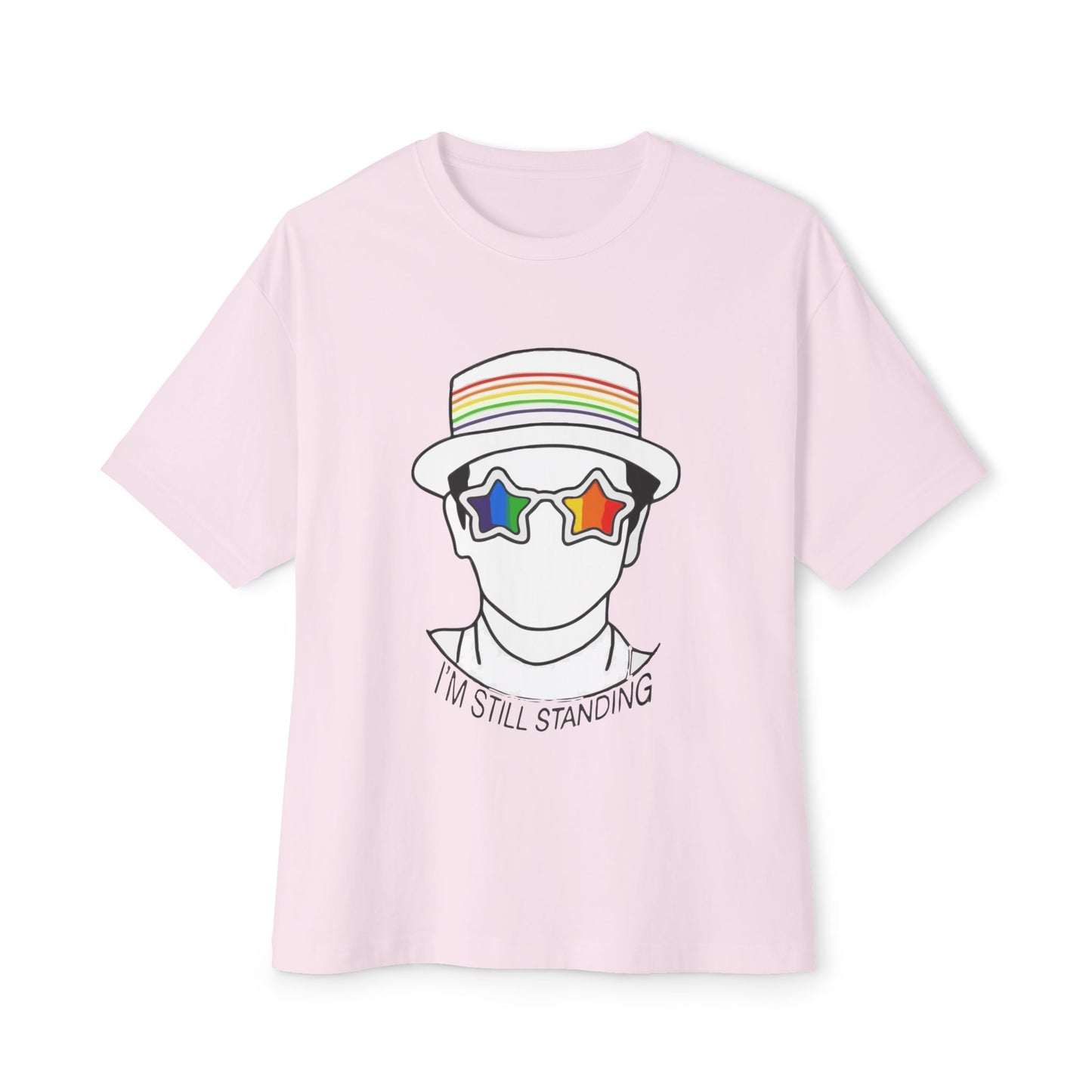 I’m Still Standing Unisex Oversized Boxy Tee - snazzymerch