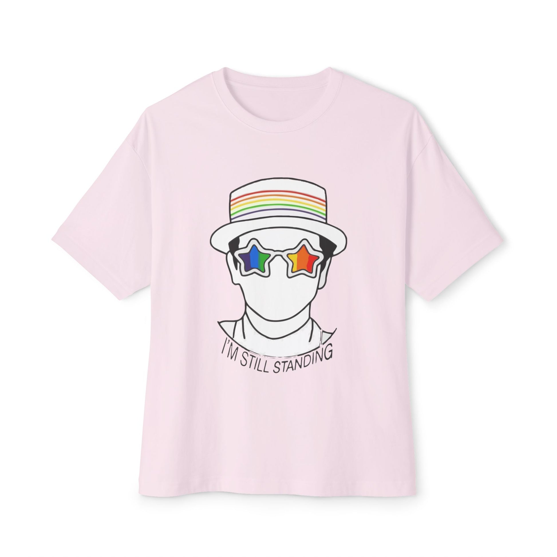 I’m Still Standing Unisex Oversized Boxy Tee - snazzymerch