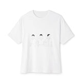 Classic White Unisex Oversized Boxy Tee - snazzymerch