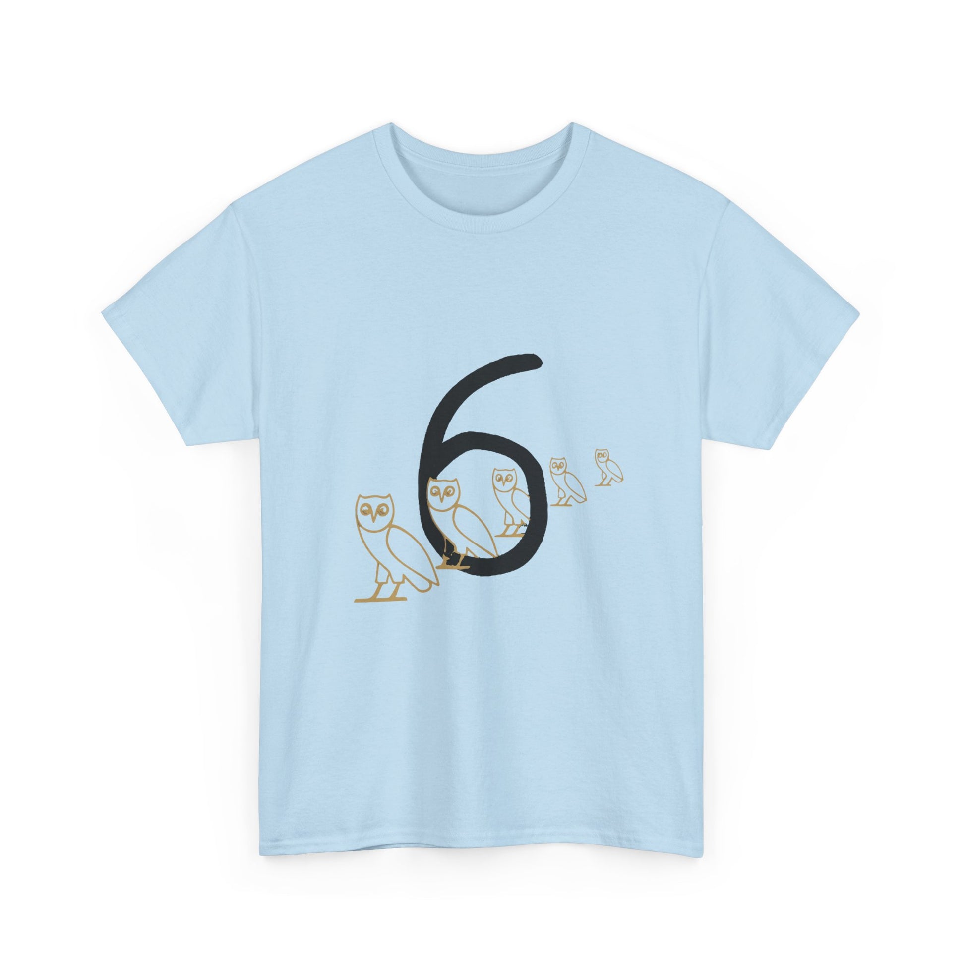 OVO Owl Evolution Heavy Cotton Tee Printify