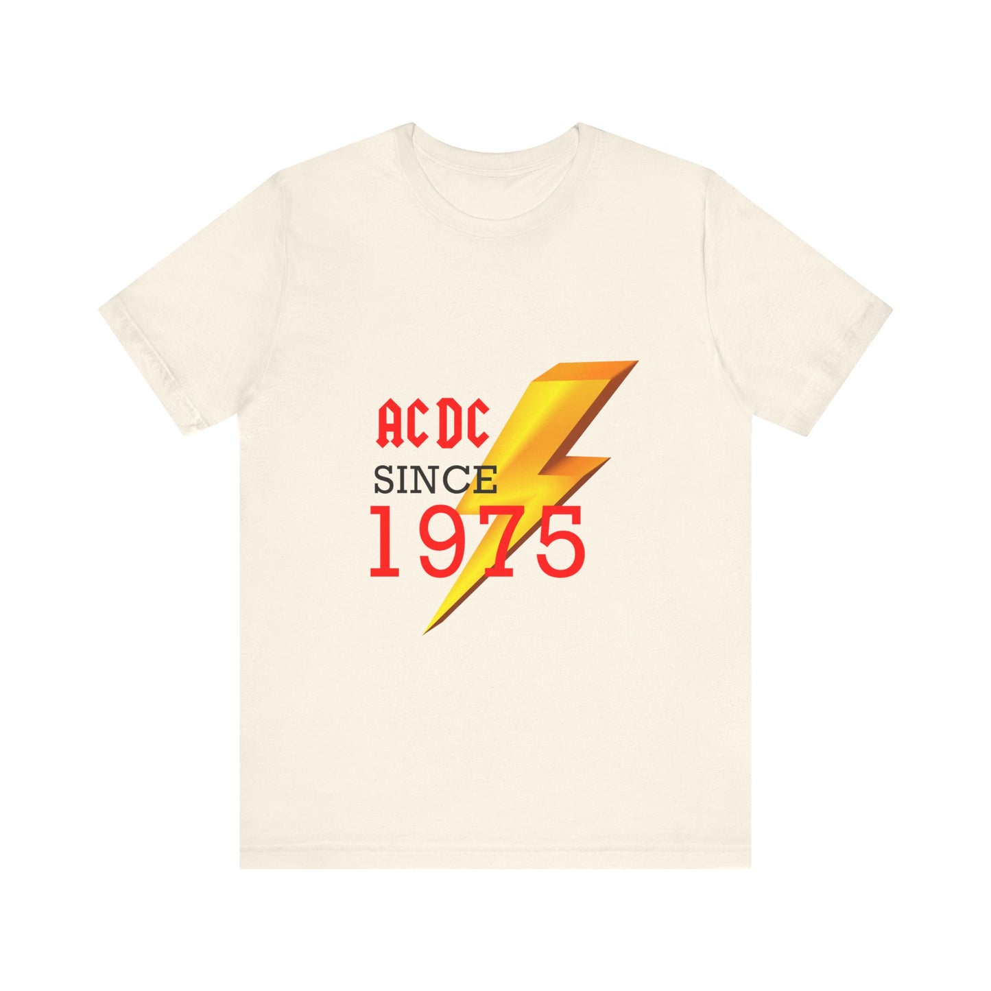 Golden Shockwave ‘75 Unisex short sleeve Tee Printify