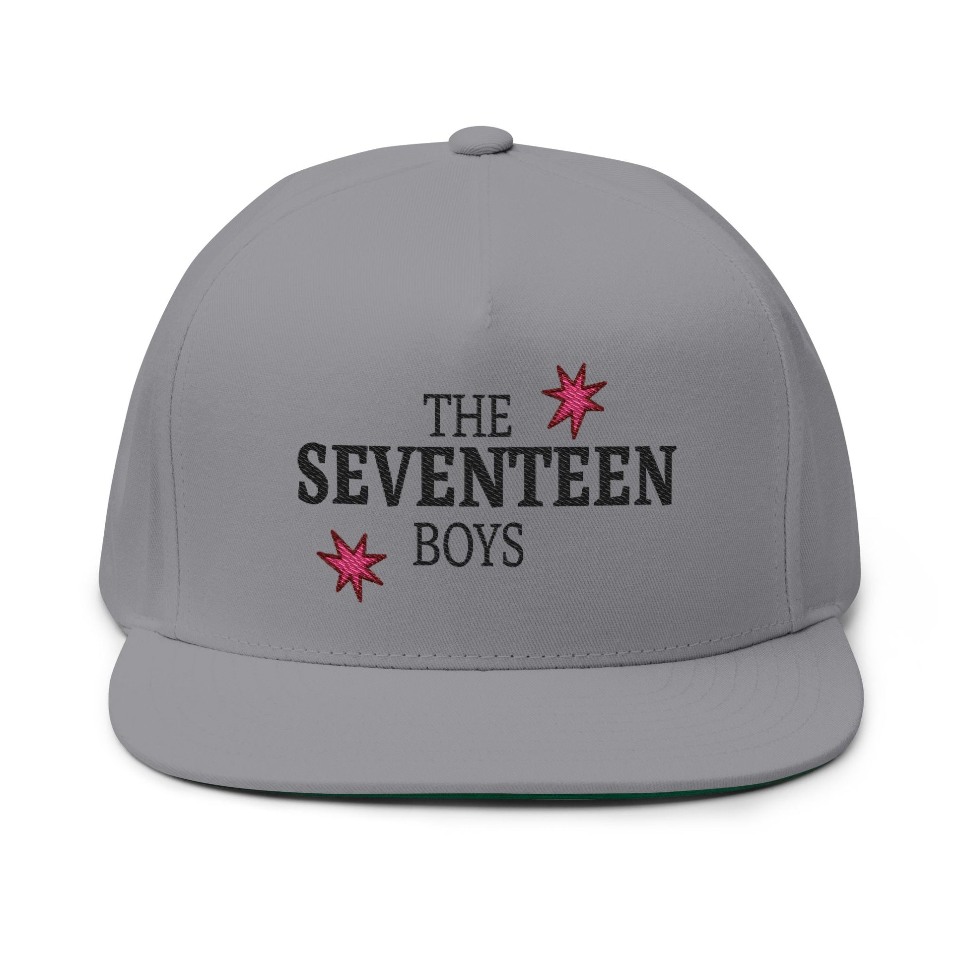 Starburst Seventeen Flat Bill Cap (Embroidery) - snazzymerch