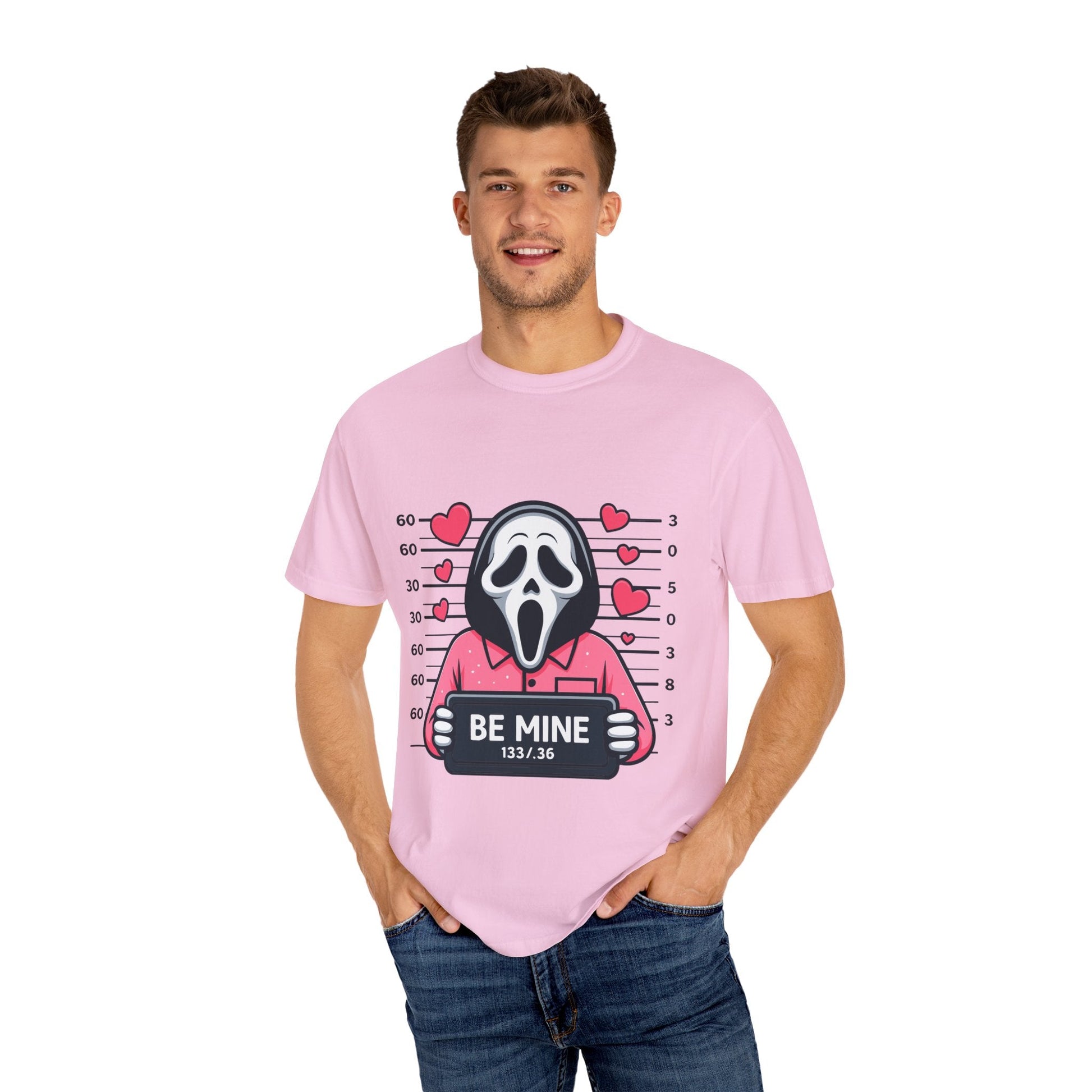 Dyed T-shirt – Snazzy Be mine Edition Printify