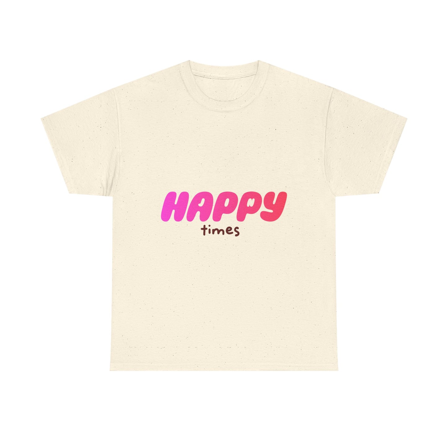 Happy Times Gradient Unisex Heavy Cotton Tee - snazzymerch