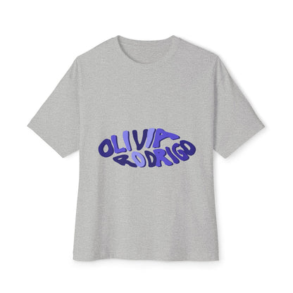 Olivia Rodrigo Wavy Text-Oversized Tee Printify
