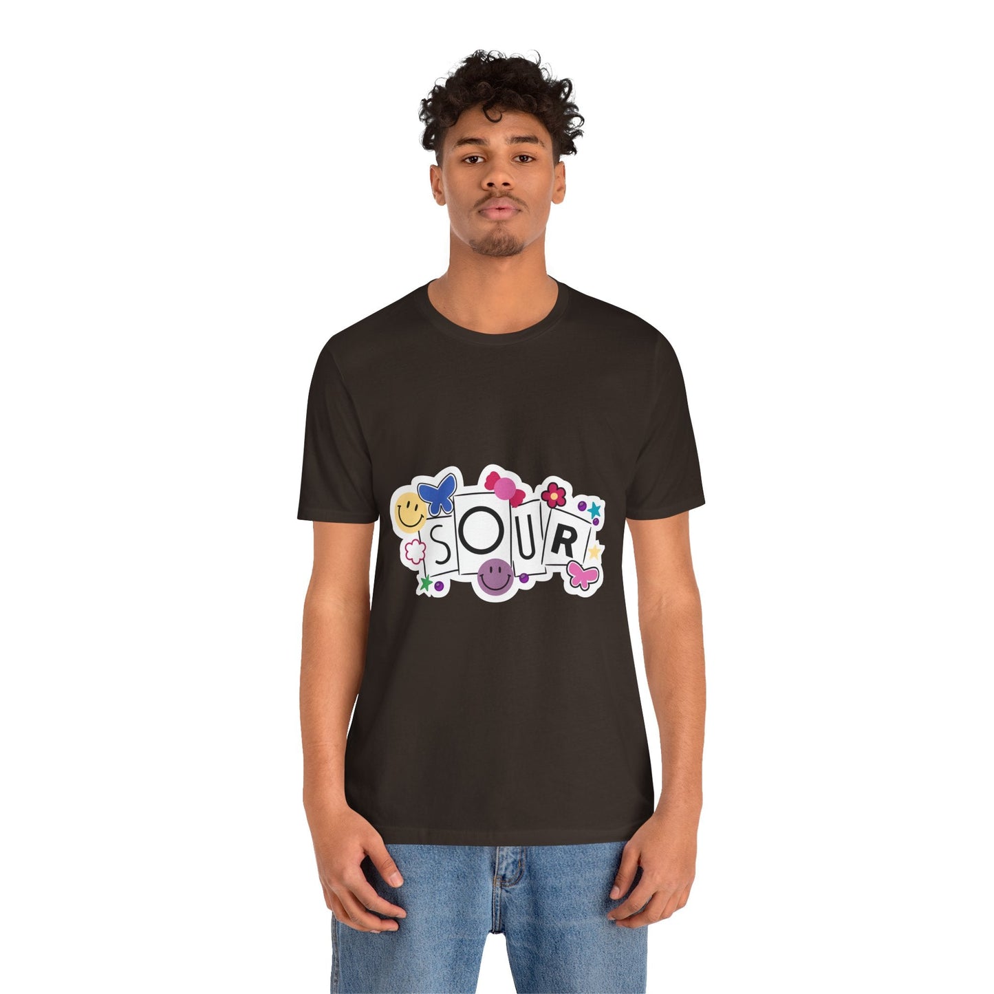 Olivia Rodrigo Unisex Jersey Short Sleeve Tee - Sour Printify