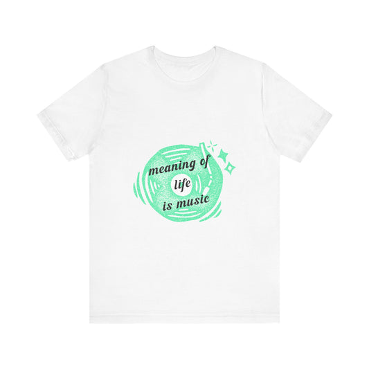 Vinyl Dreams Speak Unisex Jersey short sleeve tee Printify