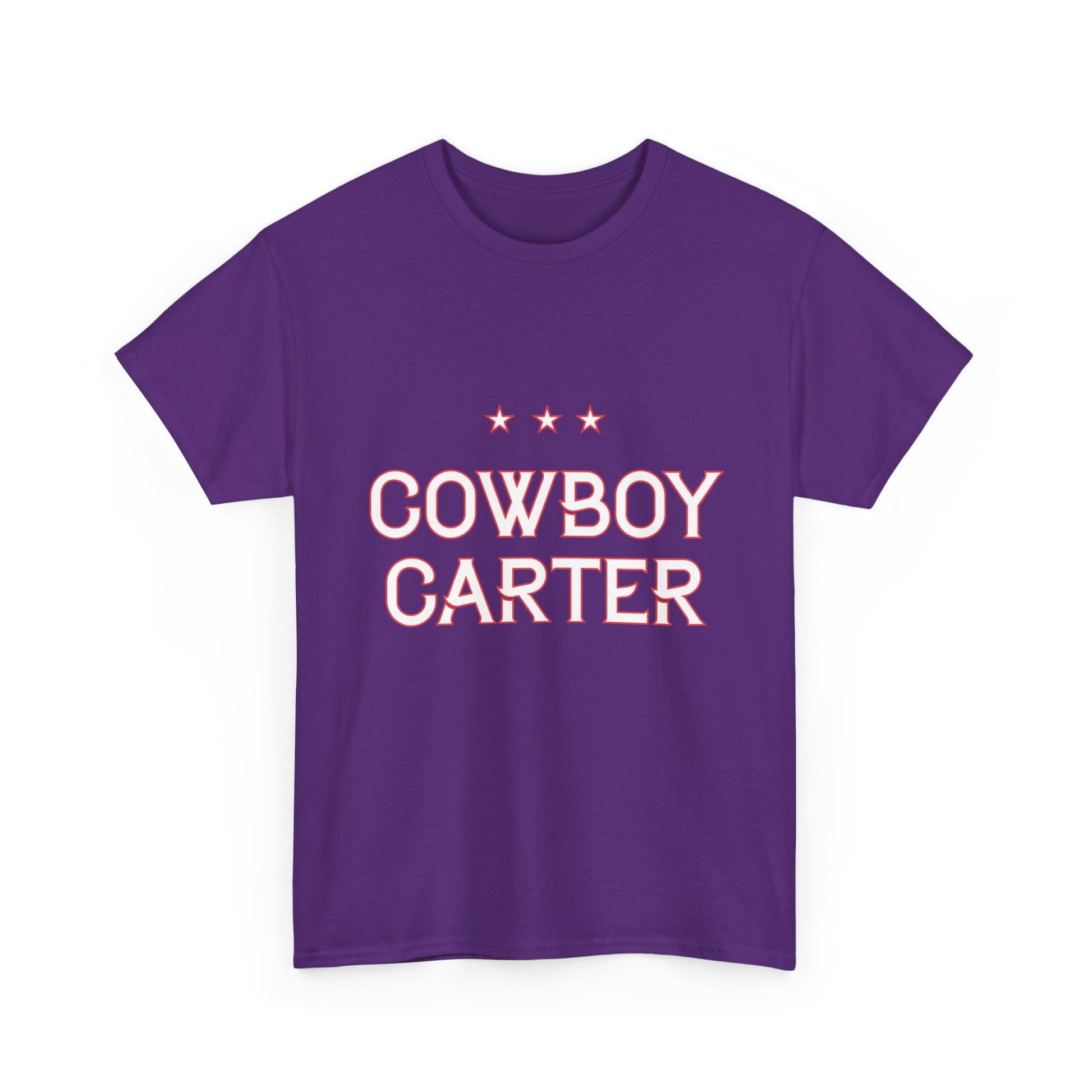 Western Cowboy Unisex Heavy Cotton Tee - snazzymerch