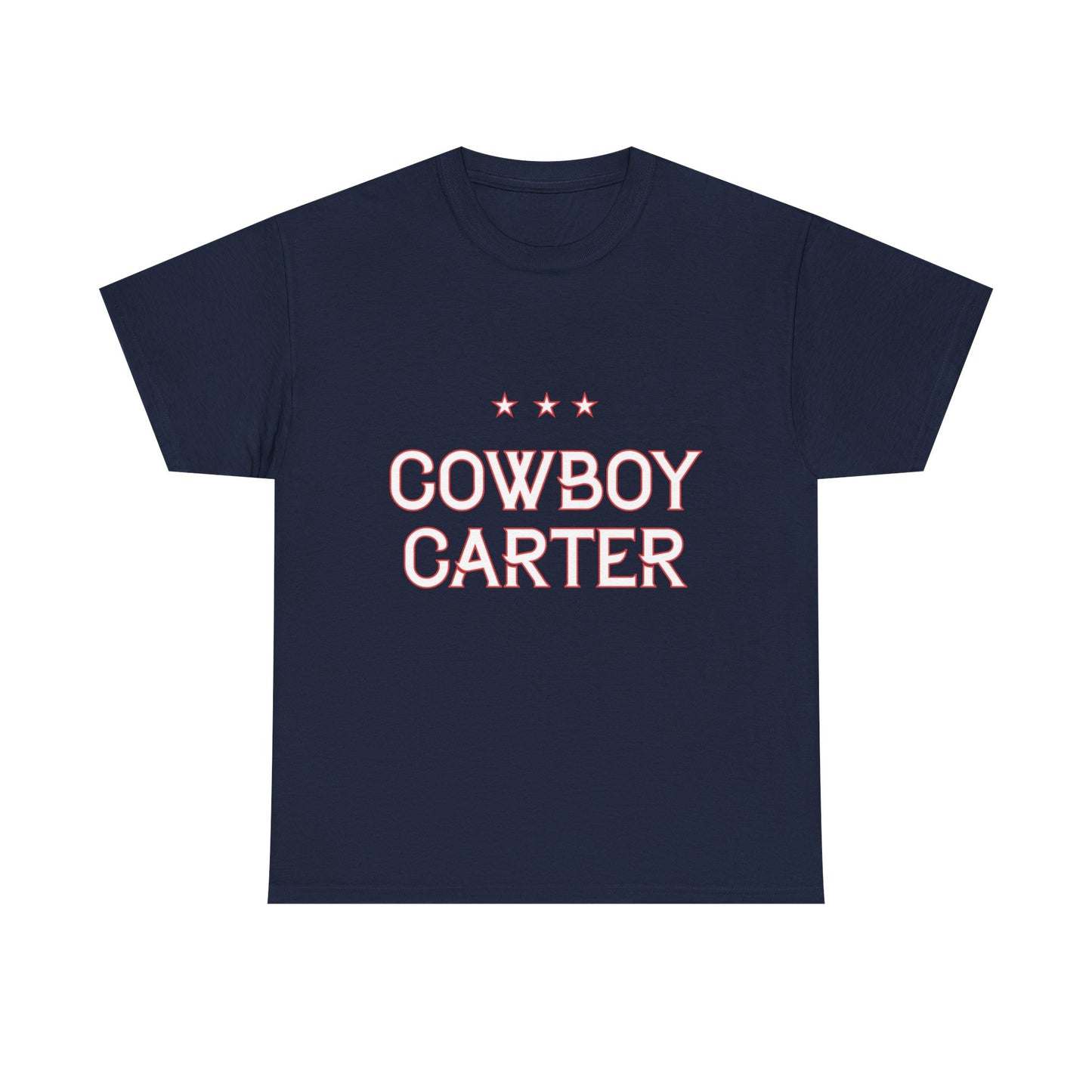 Western Cowboy Unisex Heavy Cotton Tee - snazzymerch