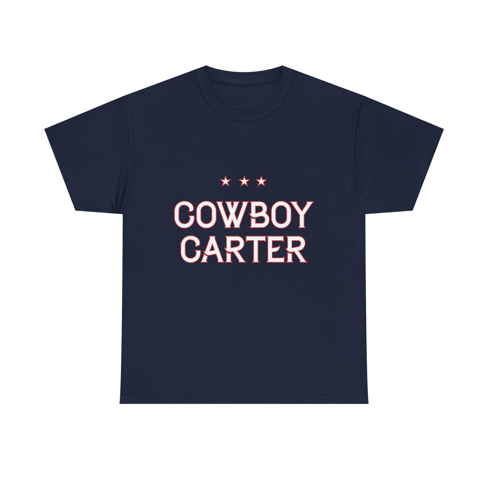 Western Cowboy Unisex Heavy Cotton Tee - snazzymerch