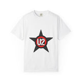 Retro Star Emblem Unisex Garment-Dyed T-shirt - snazzymerch