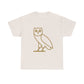 Classic Owl Heavy Cotton Tee Printify