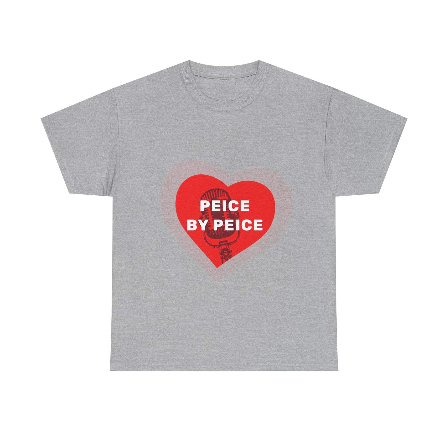 Piece by Piece Mic Drop Unisex Heavy cotton tee Printify