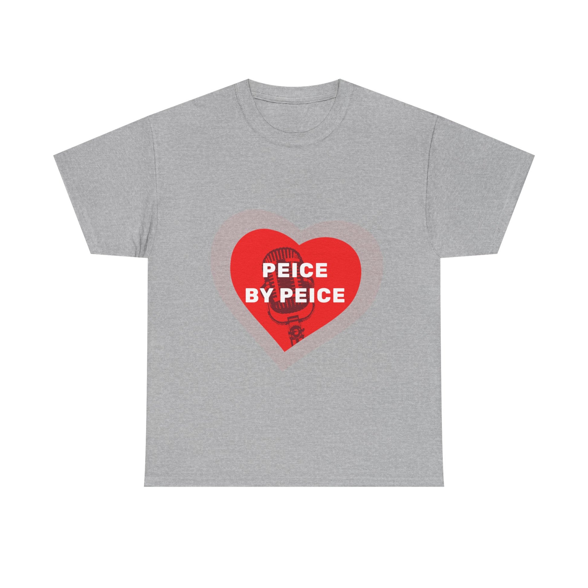 Piece by Piece Mic Drop Unisex Heavy cotton tee Printify