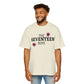 Starburst Seventeen Men's Heavy Oversized Tee - snazzymerch