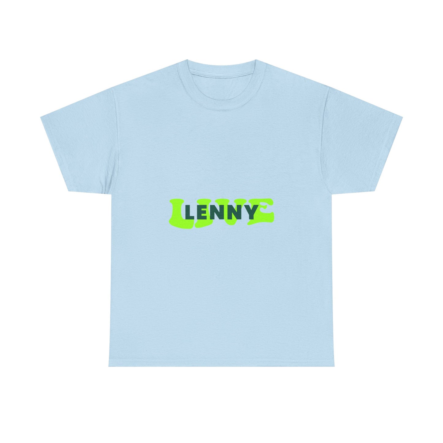 Live Lenny Pop Unisex Heavy cotton tee Printify