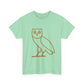 Classic Owl Heavy Cotton Tee Printify