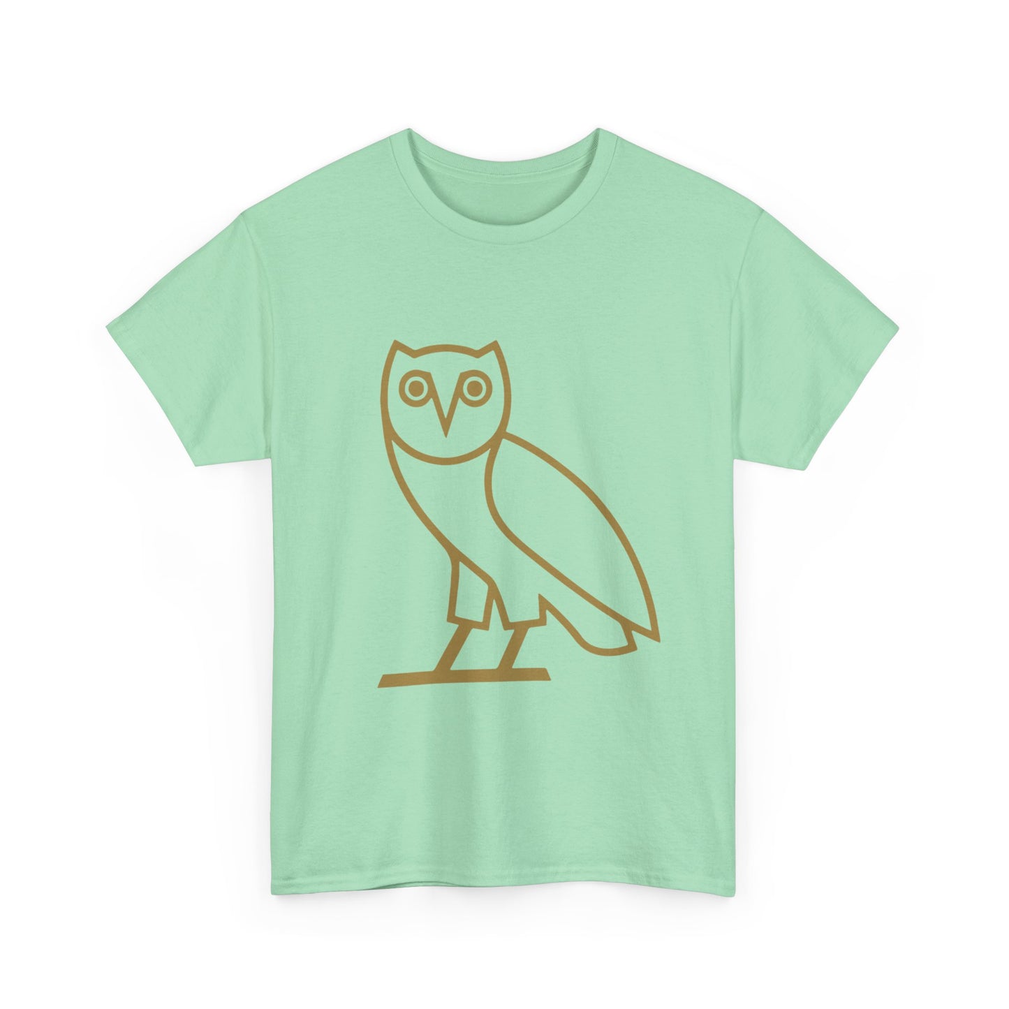 Classic Owl Heavy Cotton Tee Printify