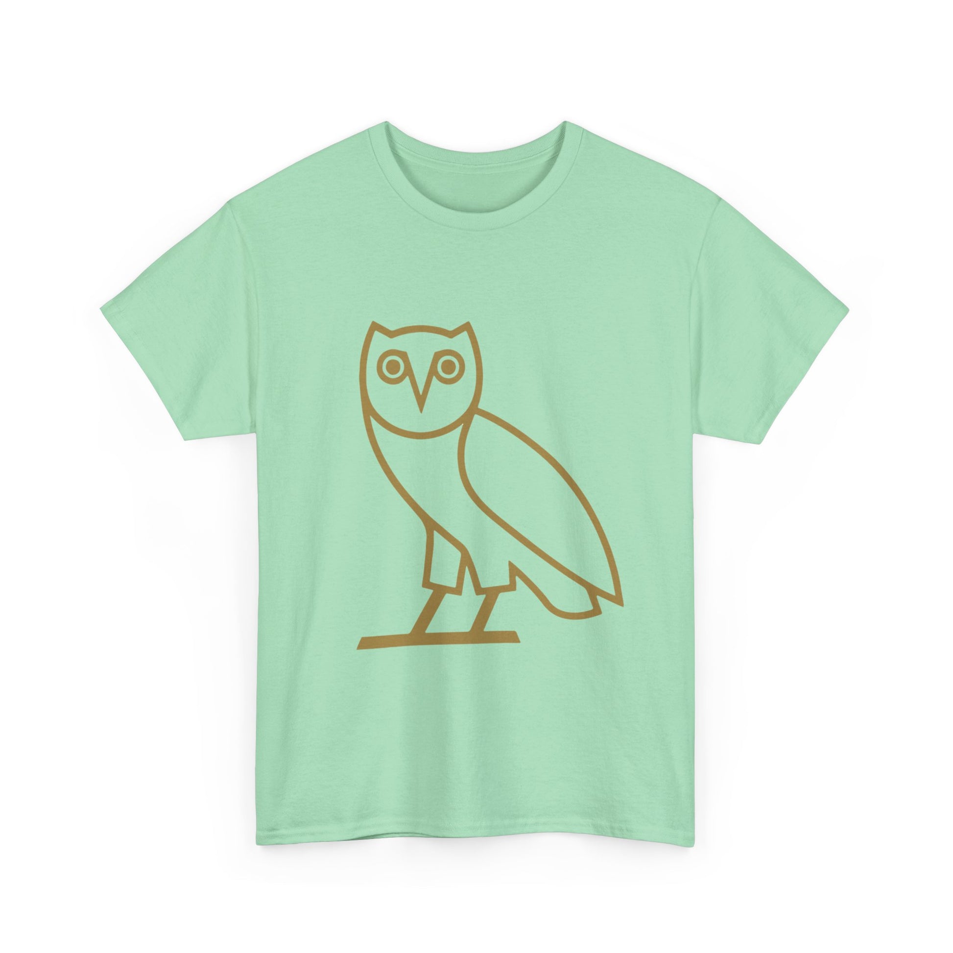 Classic Owl Heavy Cotton Tee Printify