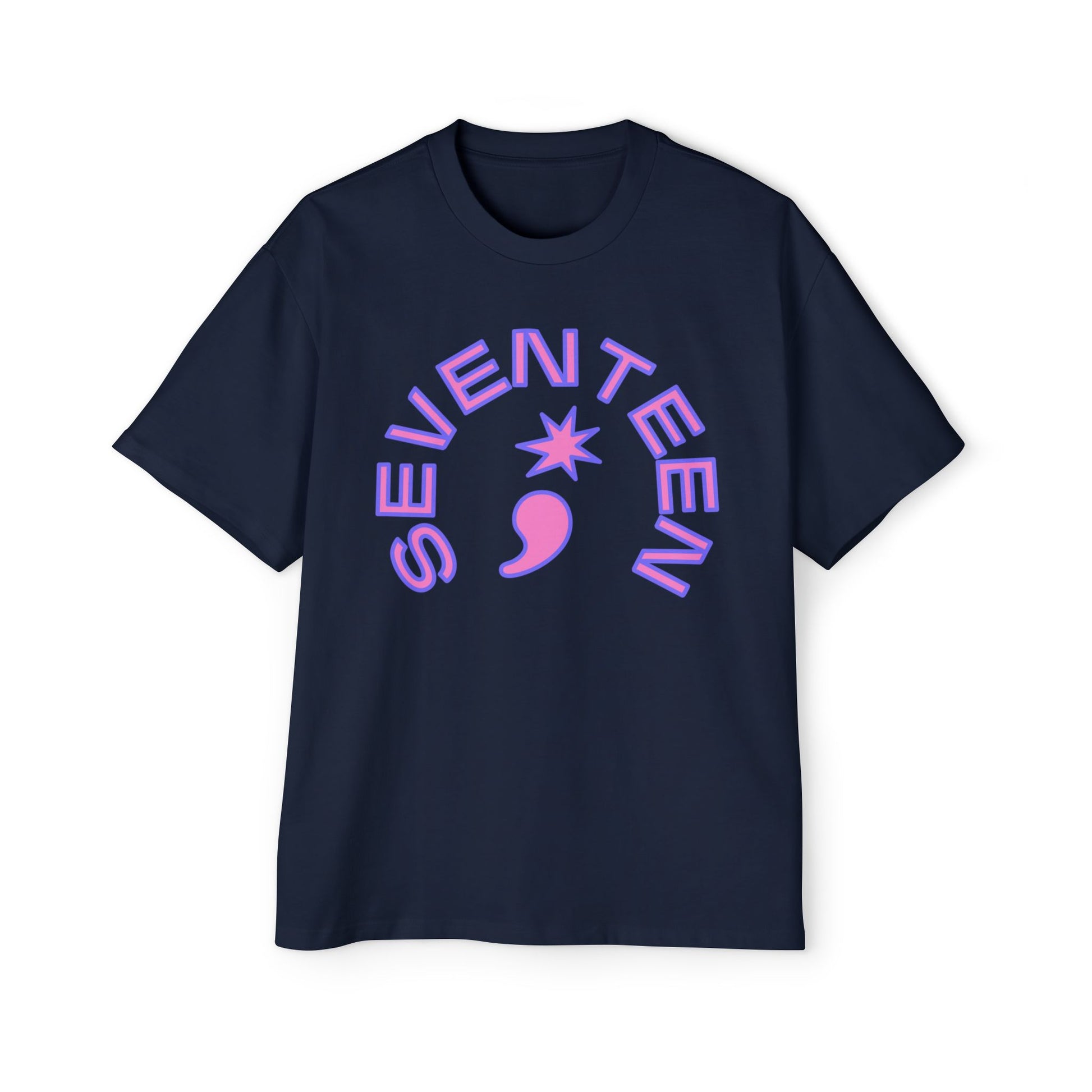 Arc Star Seventeen Men's Heavy Oversized Tee - snazzymerch