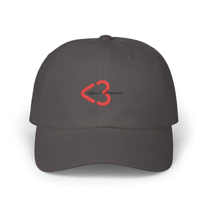 Minimal Heart Icon Classic Dad Cap - snazzymerch