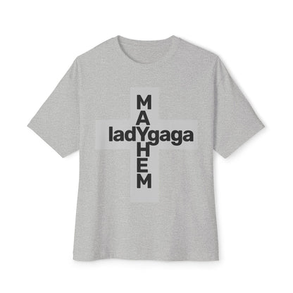 Lady Cross Mayhem-Unisex Oversized Tee Printify