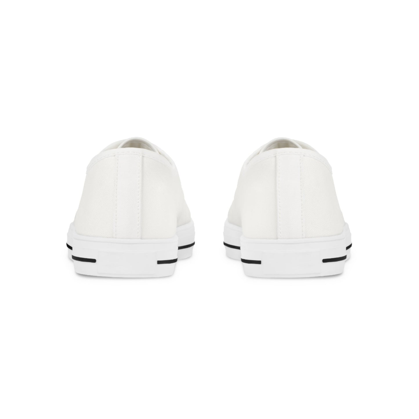 Signature Line Art – Unisex Low Top Sneakers Printify