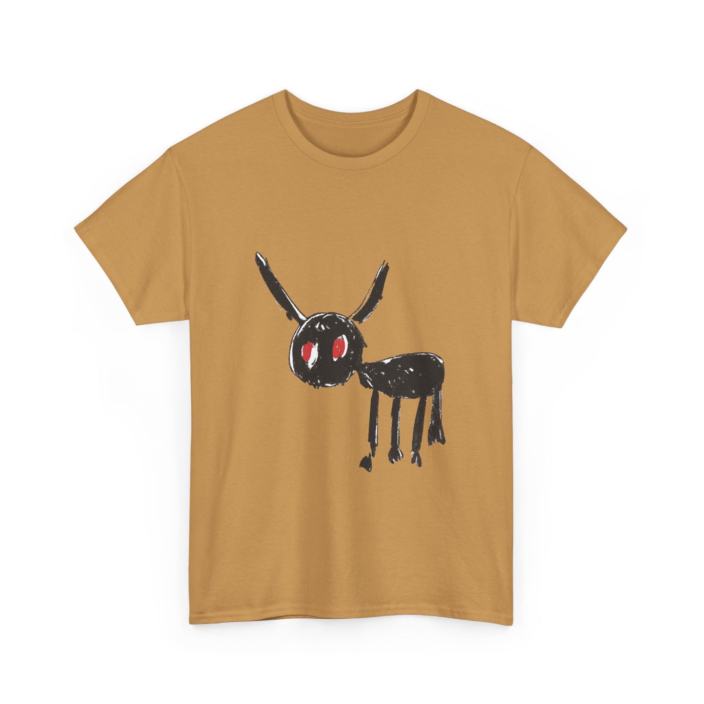 Demon Sketch Heavy Cotton Tee Printify