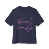 Signature Autograph – Oversized Boxy Tee Printify