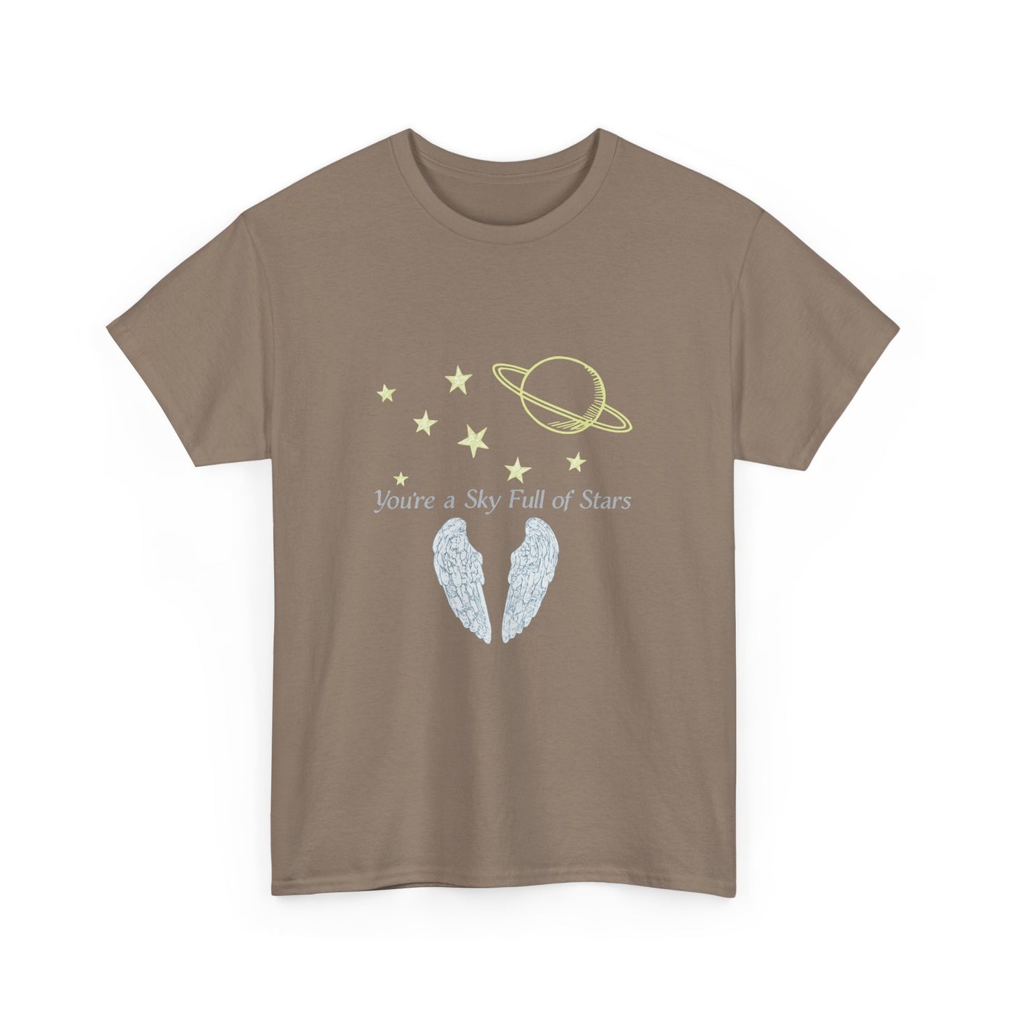 Starry Sky Wings Unisex Cotton Tee Printify