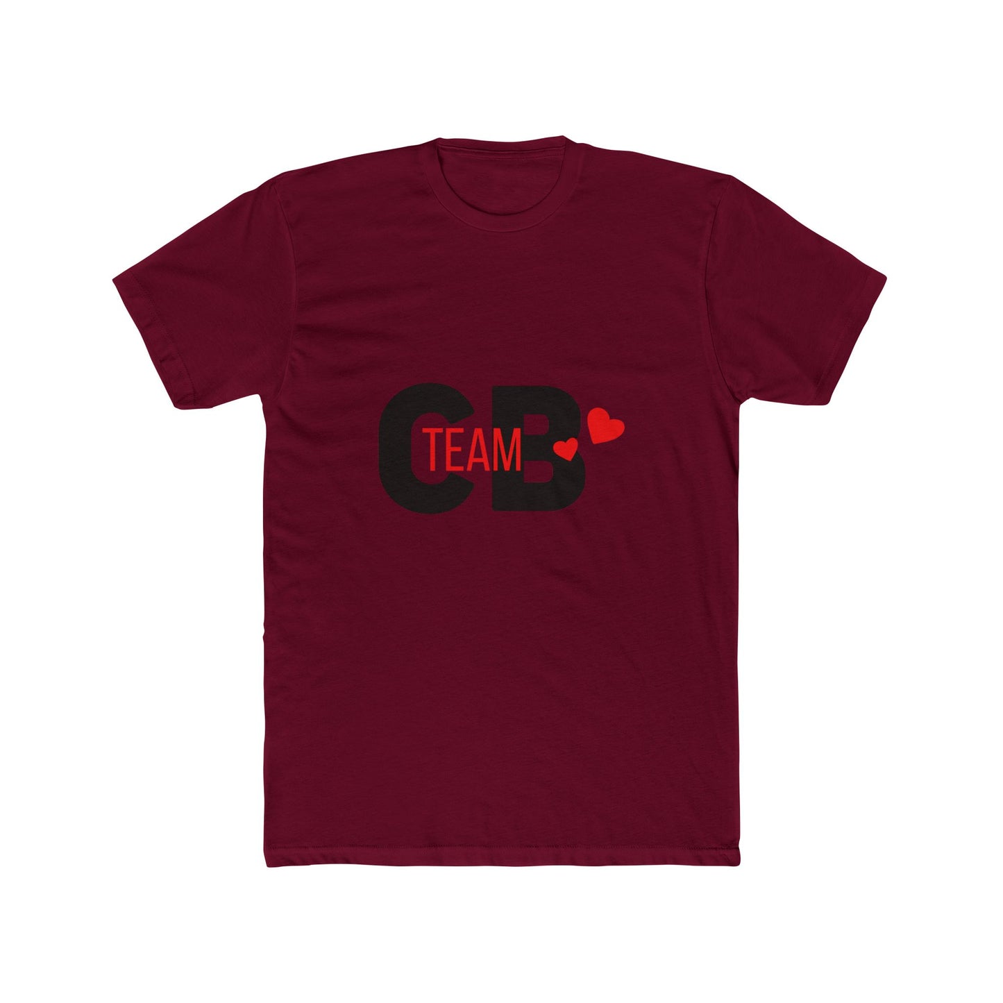 Heart Team Unisex Cotton Tee - snazzymerch