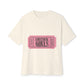 Lovesick Girls Ticket – Oversized Boxy Tee Printify