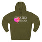 Never Ends Heart Three-Panel Fleece Hoodie - snazzymerch