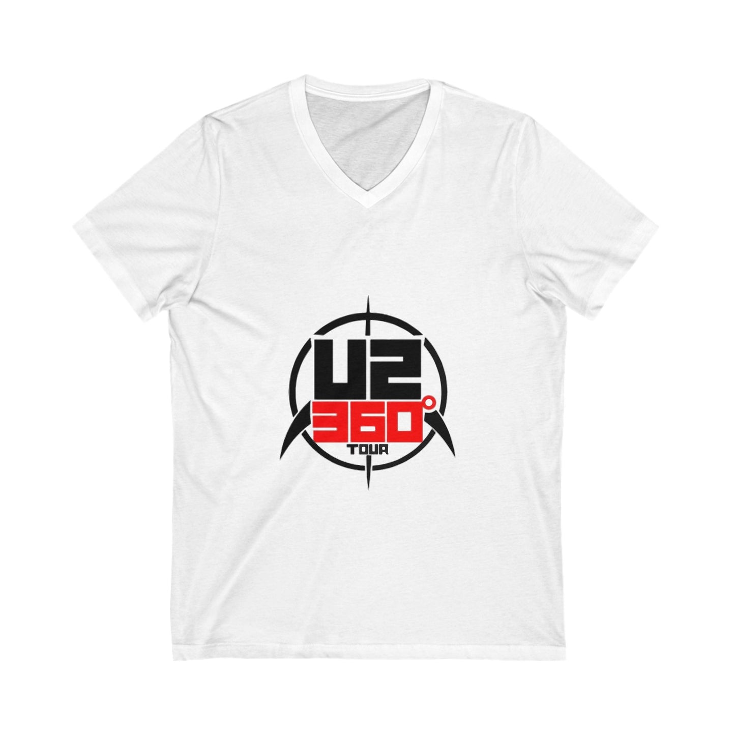 Tree Silhouette Unisex Jersey Short Sleeve V-Neck Tee - snazzymerch