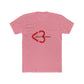 Minimal Heart Icon Unisex Cotton Tee - snazzymerch