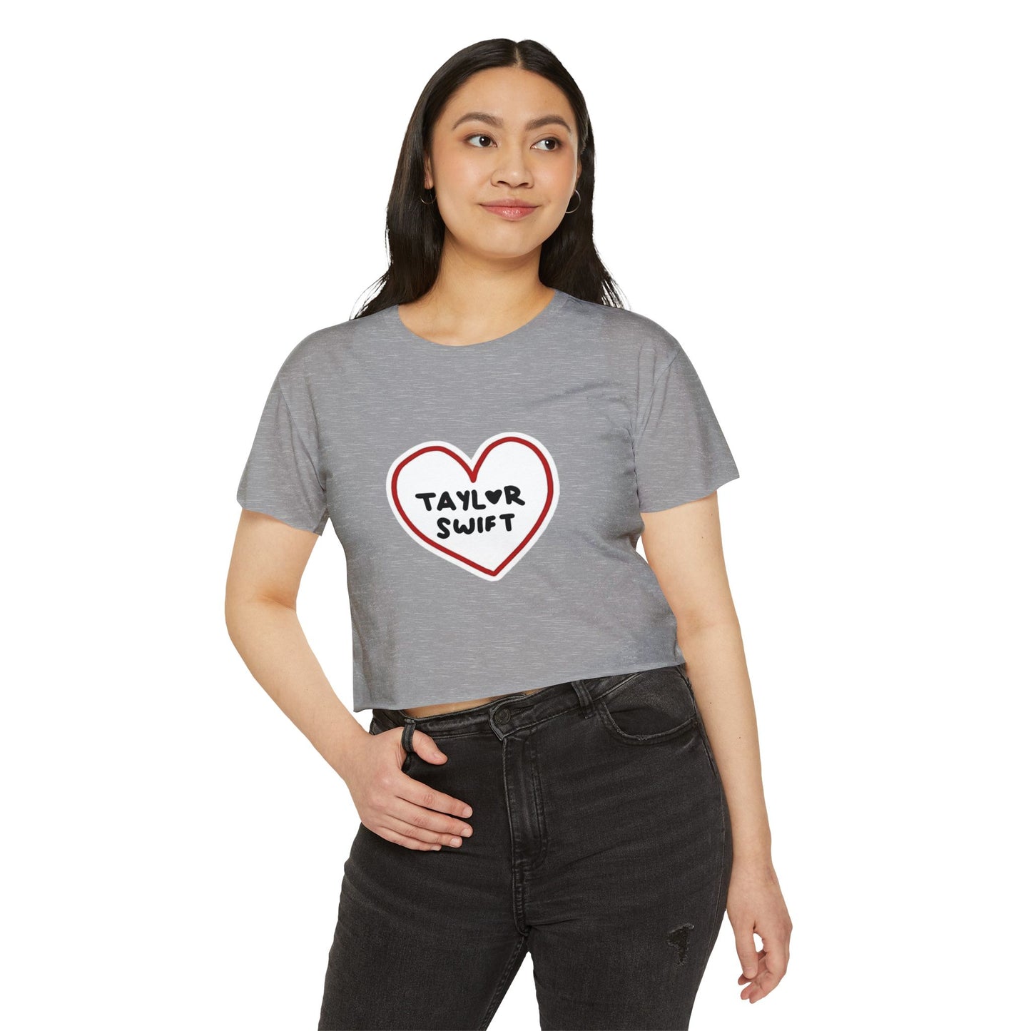 Heartbeats & Midnights Women's Festival Crop Top - snazzymerch