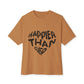 Billie Eilish Inspired Oversized T-Shirt – Happier Heart Lettering Edition Printify
