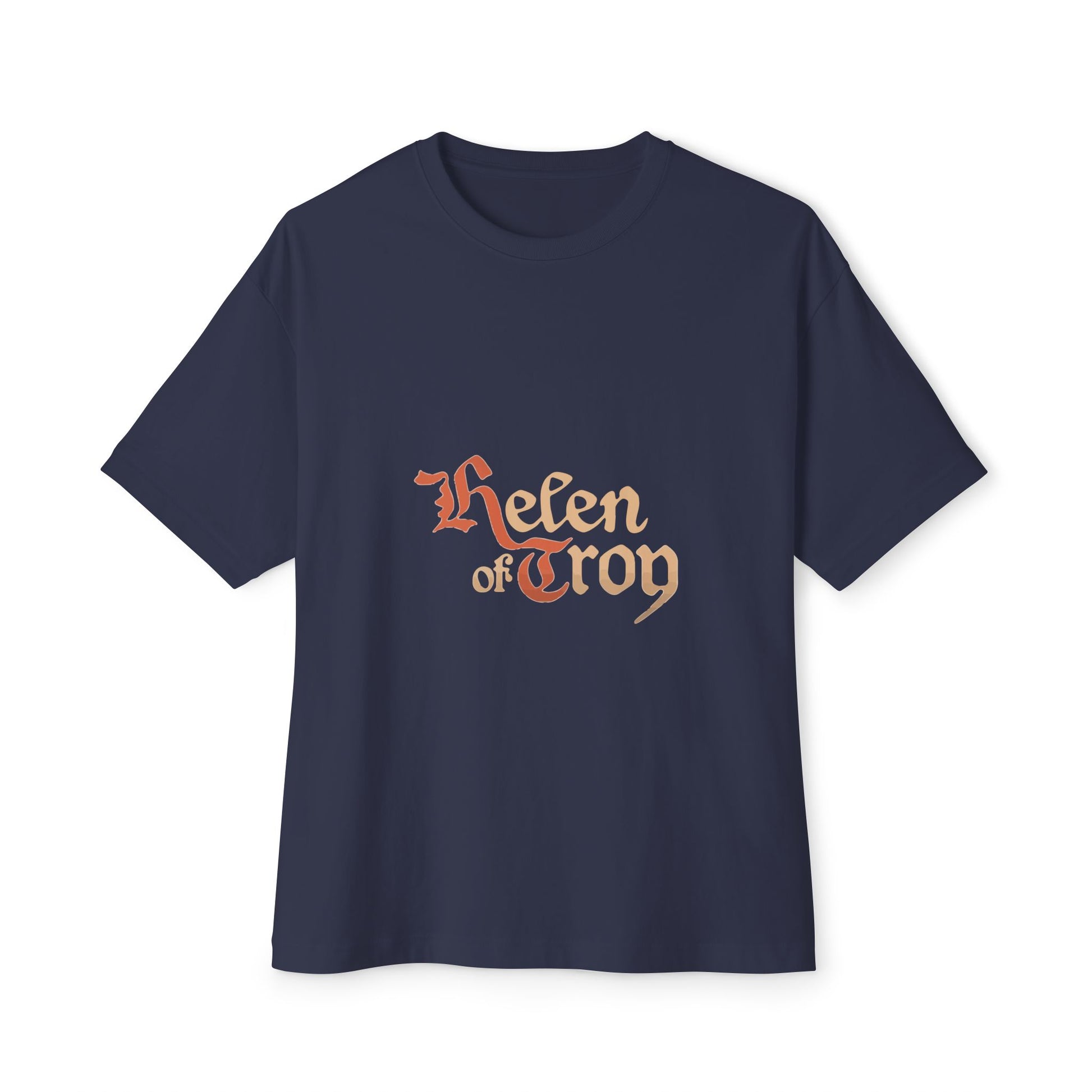 Trojan Spirit Unisex Oversized Boxy Tee - snazzymerch