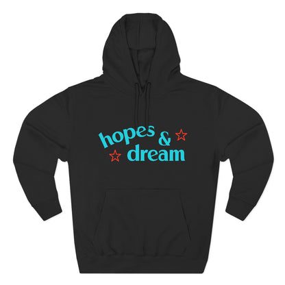 Hopes & Dreams Star Three-Panel Fleece Hoodie - snazzymerch