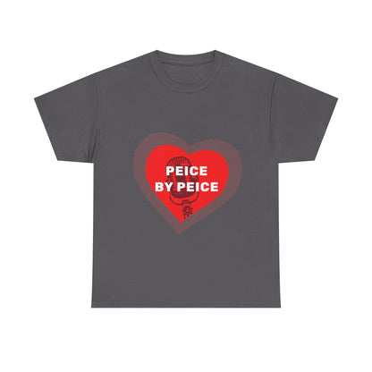 Piece by Piece Mic Drop Unisex Heavy cotton tee Printify