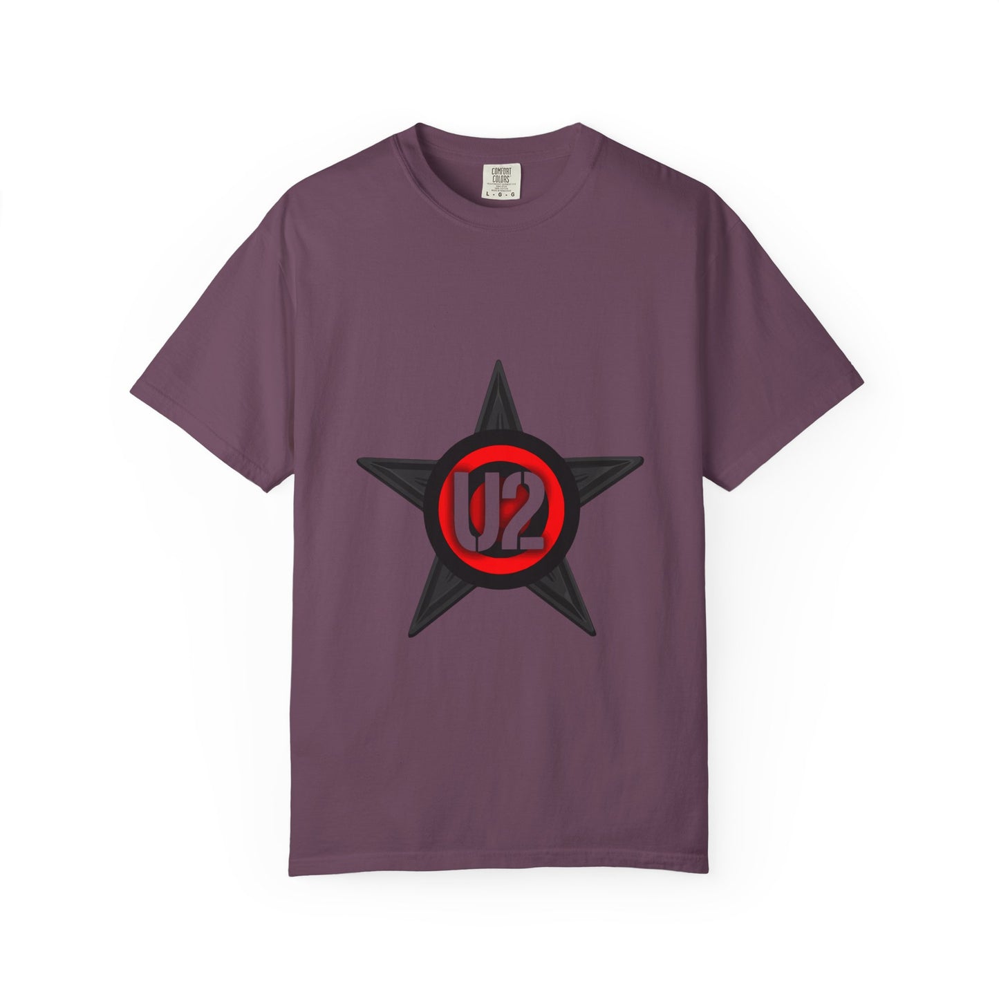 Retro Star Emblem Unisex Garment-Dyed T-shirt - snazzymerch