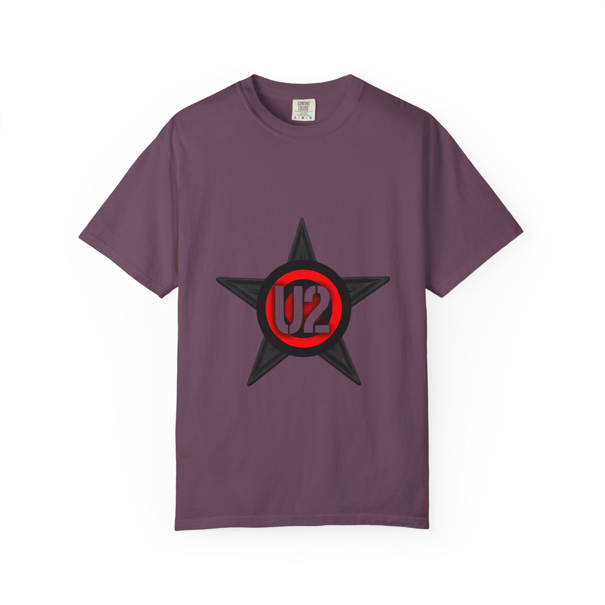 Retro Star Emblem Unisex Garment-Dyed T-shirt - snazzymerch