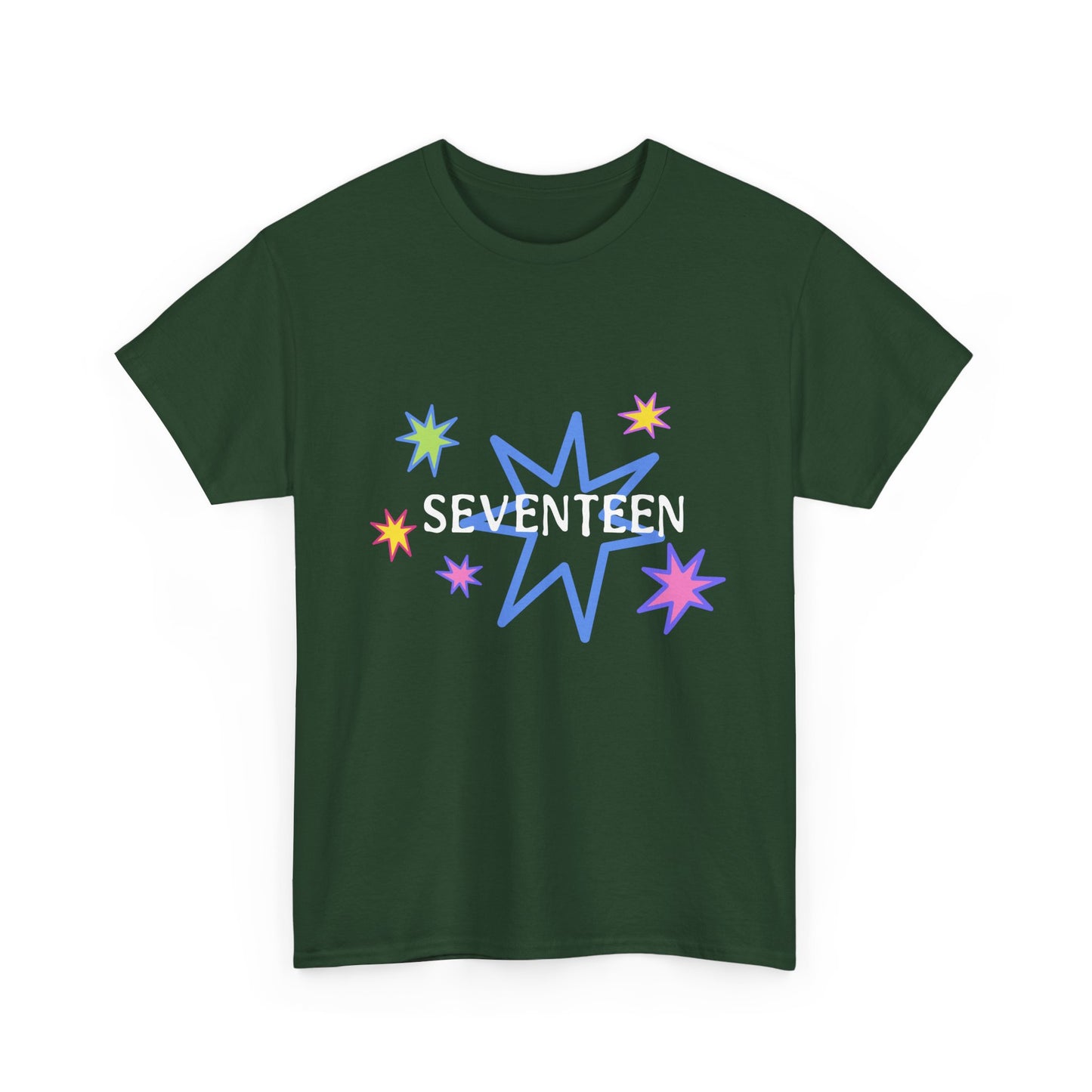 Starlight Seventeen Unisex Heavy Cotton Tee - snazzymerch